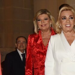 Terelu y Carmen Borrego en la cena previa a la entrega de Medallas de Oro al Mérito en las Bellas Artes