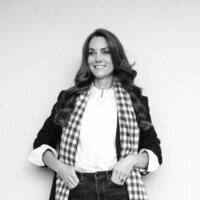 Kate Middleton en una foto publicada por su 43 cumpleaños