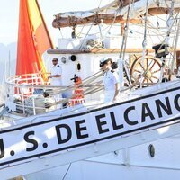 La Princesa Leonor desembarca del Elcano en Tenerife en su primera parada desde que comenzó su crucero de instrucción