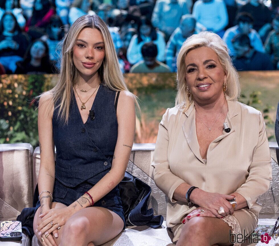Alejandra Rubio y Carmen Borrego en la primera gala de 'Supervivientes 2025'