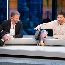 Pablo Alborán se divierte junto a Trancas y Barrancas en 'El Hormiguero'