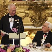 El Rey Carlos III en su discurso ante Sergio Mattarella en la cena de gala por su Visita de Estado a Italia