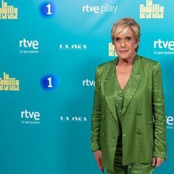 Chelo García-Cortés en la presentación de 'La familia de la tele'