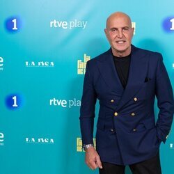 Kiko Matamoros en la presentación de 'La familia de la tele'