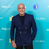 Kiko Matamoros en la presentación de 'La familia de la tele'