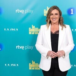 Carlota Corredera en la presentación de 'La familia de la tele'