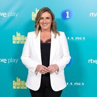 Carlota Corredera en la presentación de 'La familia de la tele'
