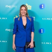 Lucrecia Mangialavori en la presentación de 'La familia de la tele'