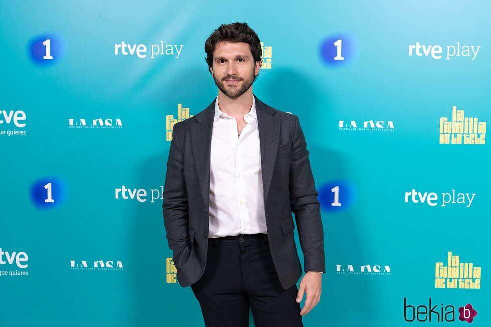 Ignacio Guio en la presentación de 'La familia de la tele'