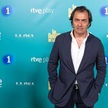 Fernando Pérez en la presentación de 'La familia de la tele'