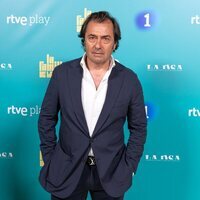 Fernando Pérez en la presentación de 'La familia de la tele'