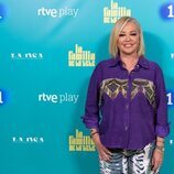 Belén Esteban en la presentación de 'La familia de la tele'