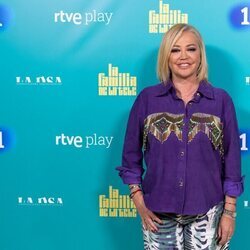 Belén Esteban en la presentación de 'La familia de la tele'