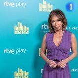 María Patiño en la presentación de 'La familia de la tele'