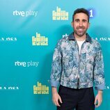 Aitor Albizua en la presentación de 'La familia de la tele'