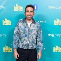 Aitor Albizua en la presentación de 'La familia de la tele'
