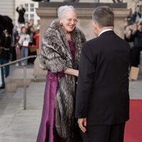 Margarita de Dinamarca en el 18 cumpleaños de Isabella de Dinamarca