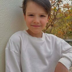 Alexander de Suecia en un posado por su 9 cumpleaños