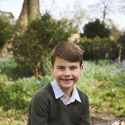El Príncipe Louis en su 7 cumpleaños