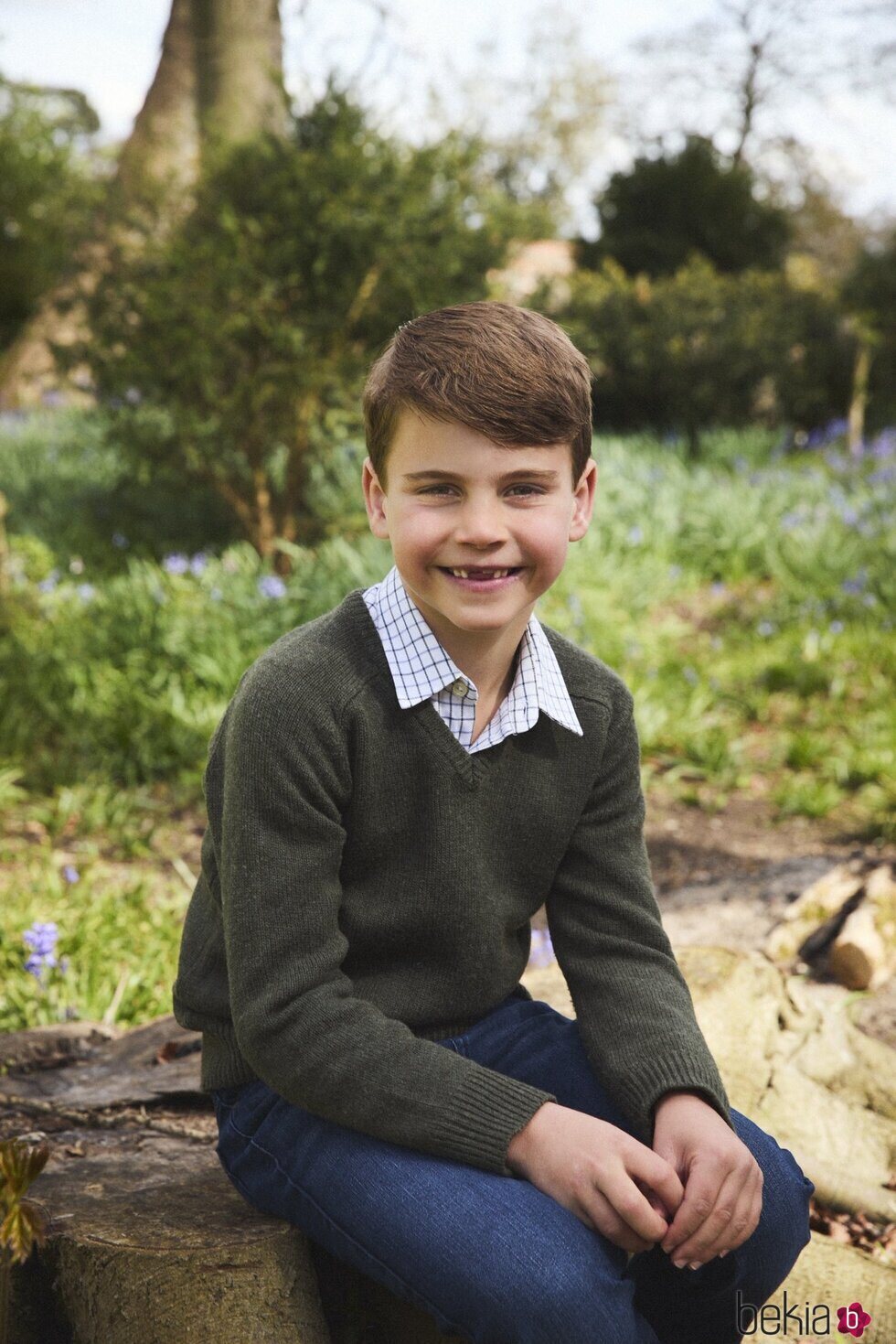 El Príncipe Louis en su 7 cumpleaños