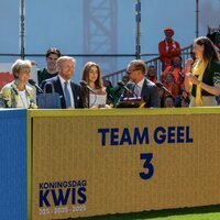 Laurentien de Holanda, Guillermo Alejandro de Holanda y Alexia de Holanda en el Día del Rey 2025