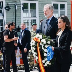 Los Reyes Felipe y Letizia en el homenaje por el 80 aniversario de la liberación de Mauthausen