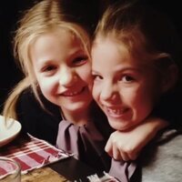 La Princesa Leonor y la Infanta Sofía, muy sonrientes cuando eran pequeñas