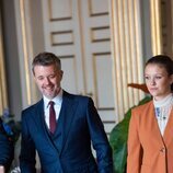 Federico de Dinamarca e Isabella de Dinamarca en su 57 cumpleaños