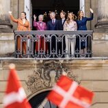 La Familia Real Danesa en el 57 cumpleaños de Federico de Dinamarca