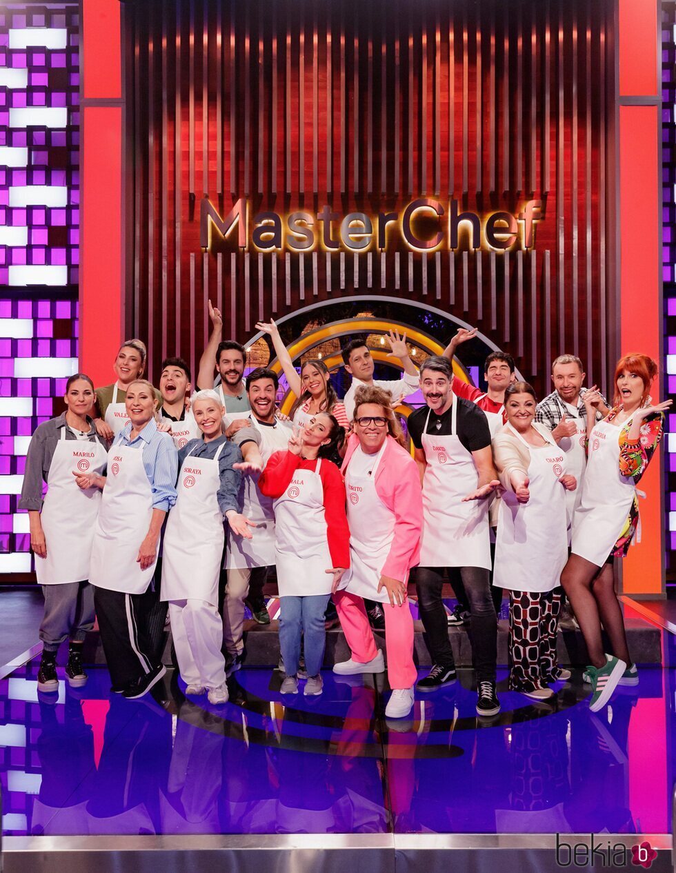 Posado de los aspirantes de 'Masterchef Celebrity 10'