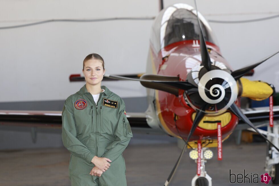 La Princesa Leonor arranca su formación en la Academia General del Aire y del Espacio