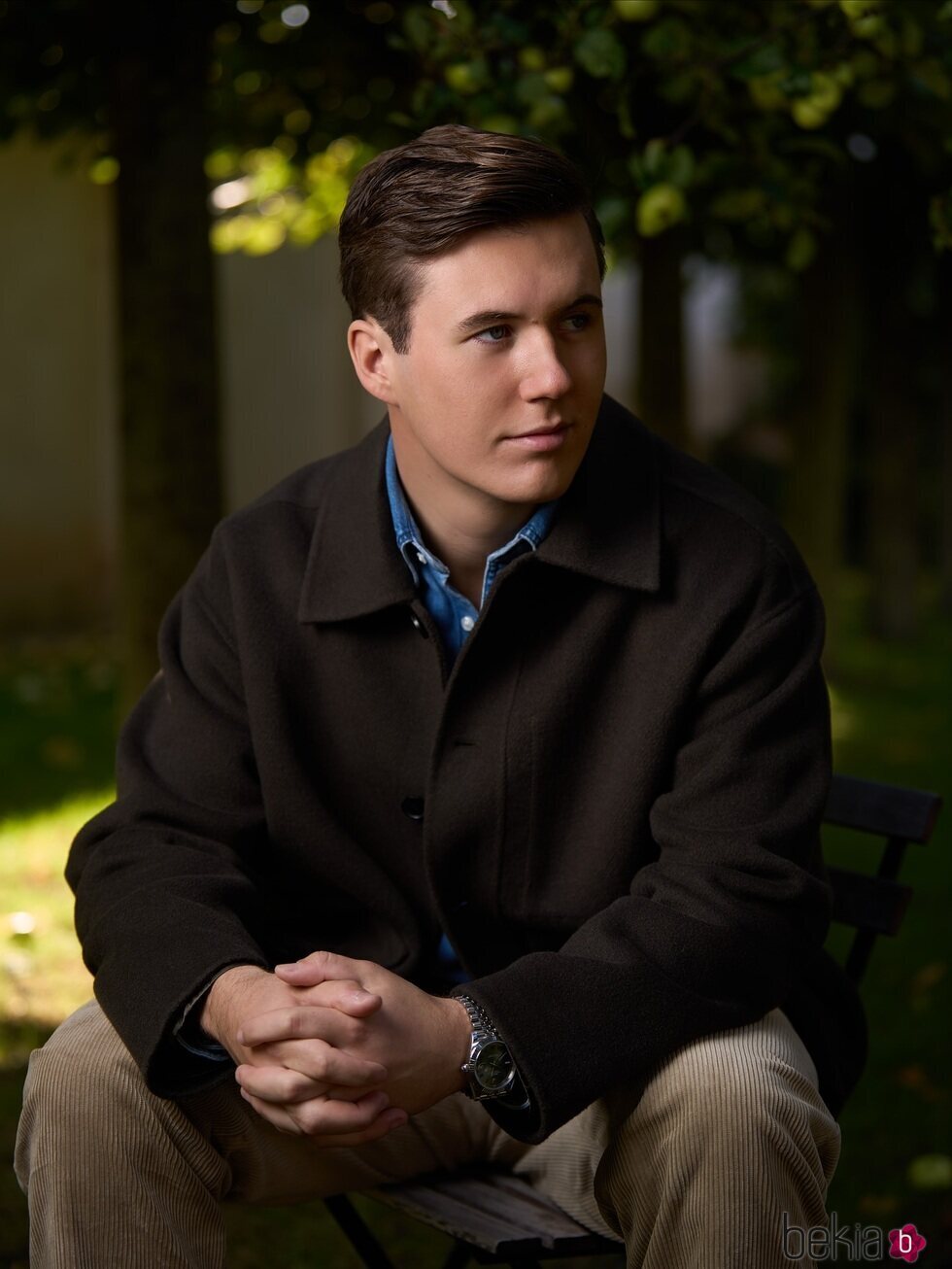 Posado de Christian de Dinamarca por su 20 cumpleaños