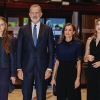 Los Reyes Felipe y Letizia, la Princesa Leonor y la Infanta Sofía en el Concierto Premios Princesa de Asturias 2025