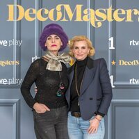 Antonia Dell'Atte y María Zurita, en la presentación de 'Decomasters'