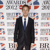 Jenson Button en los premios Brit 2012