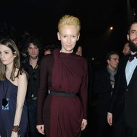 Tilda Swinton en la fiesta de Alber Elbaz para Lanvin