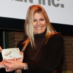 Máxima de Holanda en un acto oficial en Amsterdam