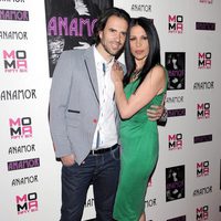 Roberto Liaño y Toñi Salazar en la presentación del nuevo single de Anamor