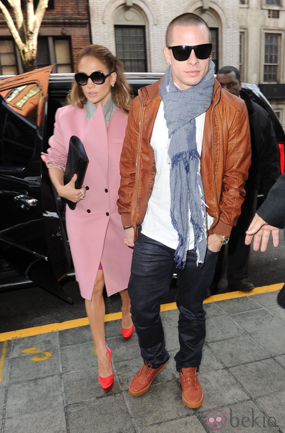 Jennifer Lopez y Casper Smart