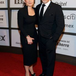 Emilio y Gloria Estefan en la gala benéfica Teletones
