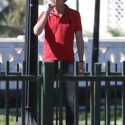 Nicolás Vallejo Nájera, Colate, en un parque de Miami