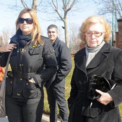 Loreto Valverde y su madre