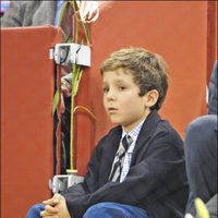 Froilán de Marichalar y de Borbón con 8 años