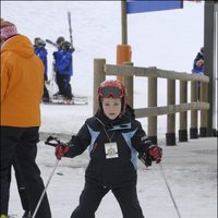 Felipe de Marichalar esquiando en Baqueira-Beret en 2007