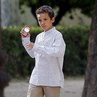 Felipe de Marichalar con una tirita en 2010