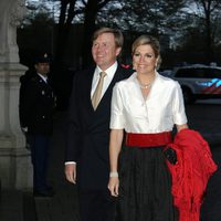 Guillermo y Máxima de Holanda en un concierto en Amsterdam