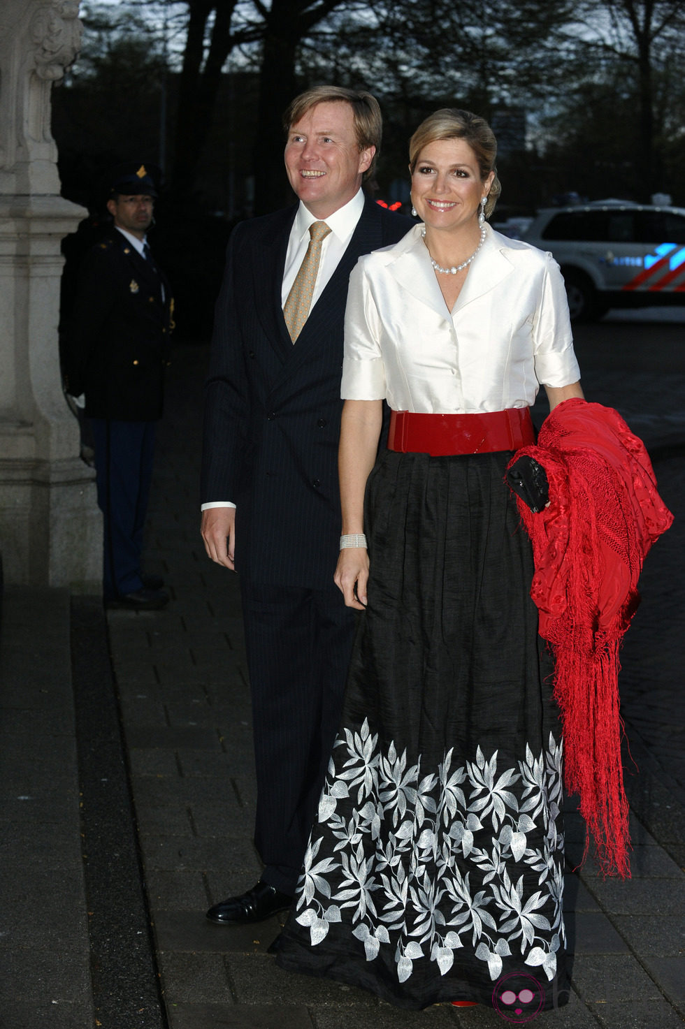 Guillermo y Máxima de Holanda en un concierto en Amsterdam