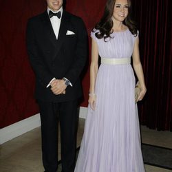 Figuras de cera de los Duques de Cambridge en el Madame Tussauds