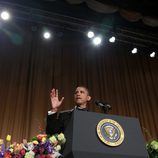 Barack Obama en la cena de corresponsales de la Casa Blanca