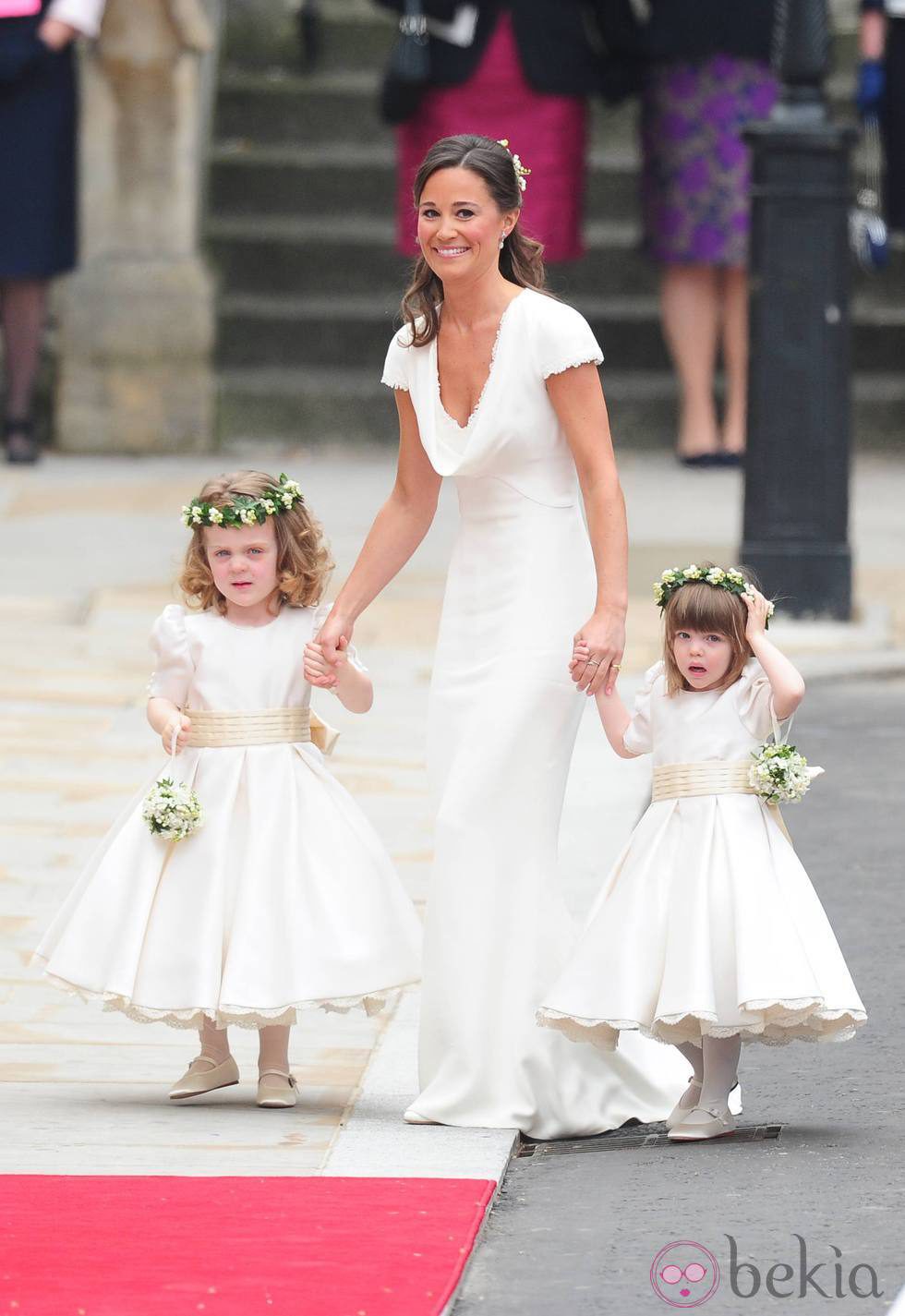 Pippa Middleton en la boda de los Duques de Cambridge